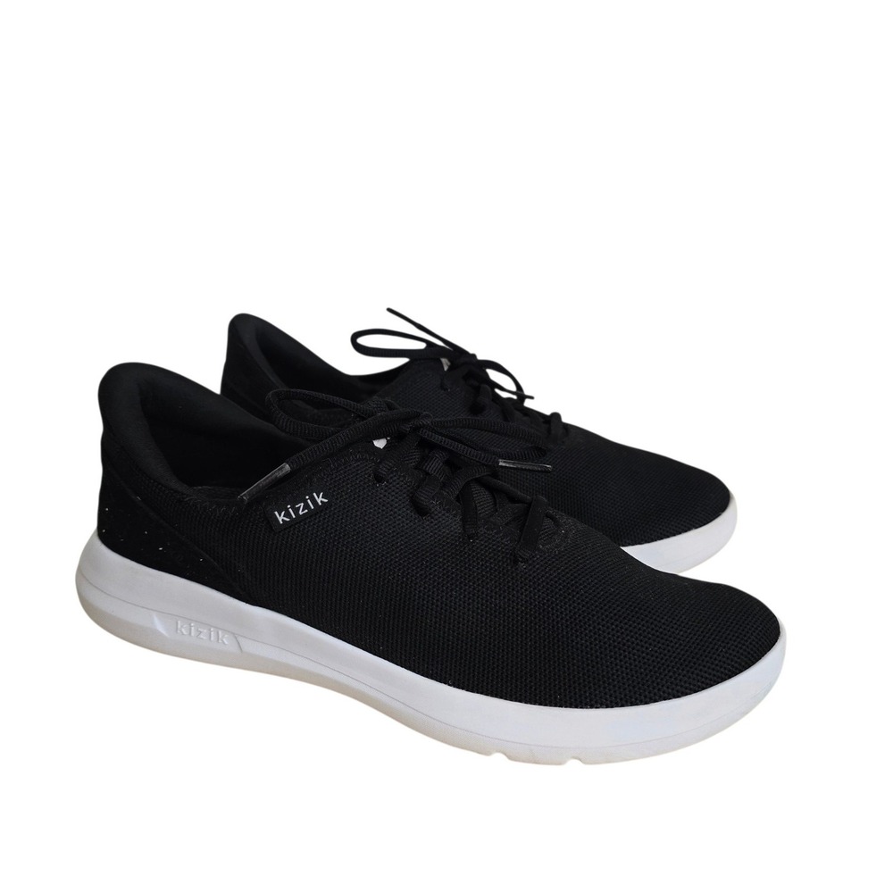 Kizik Madrid Eco Black Hands Free Slip On Sneakers Mens 7 Womens 8.5 G1FC